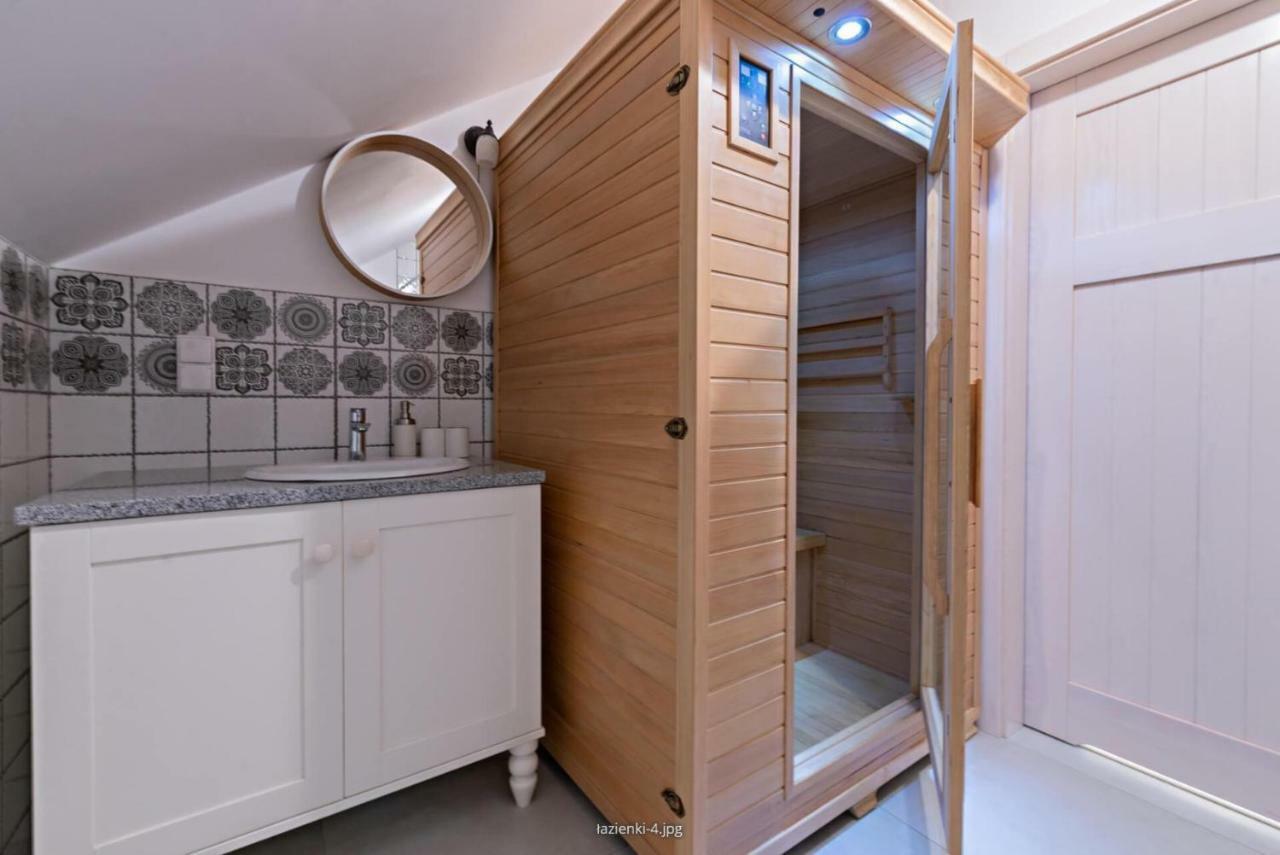 Malinowe Wzgorze Domki 90 M2 Z Sauna I Balia Krzeszna Exterior foto